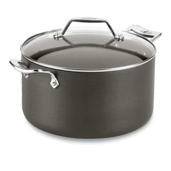 All-Clad Other - NEW! All-Clad 4 quart Non-Stick Black Cookware Pot with Lid